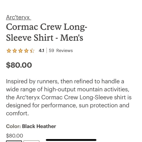 Arcteryx men’s shirt - Picture 8 of 8